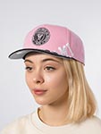 Бейсболка MITCHELL NESS арт. HP10363-IMCPINK Inter Miami CF MLS (розовый / черный)